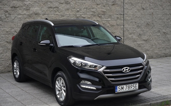 Hyundai Tucson cena 78900 przebieg: 104000, rok produkcji 2017 z Mysłowice małe 704